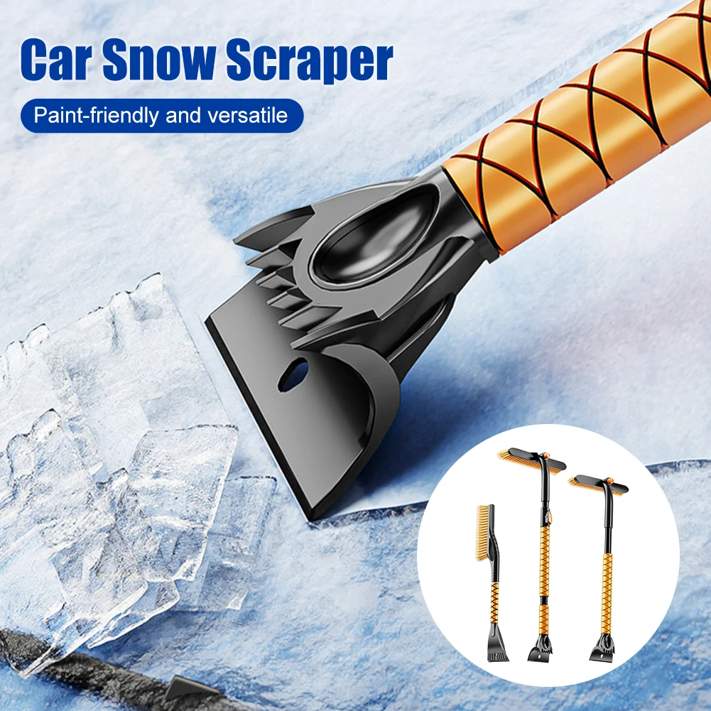 Car Snow Shovel Ice Scraper with Brush Extendable Snow Brush Multi-function Car Cleaning Tool Adjustable Winter Ice Snow Remover
Car Snow Shovel Ice Scraper with Brush Extendable Snow Brush Multi-function Car Cleaning Tool Adjustable Winter Ice Snow Remover