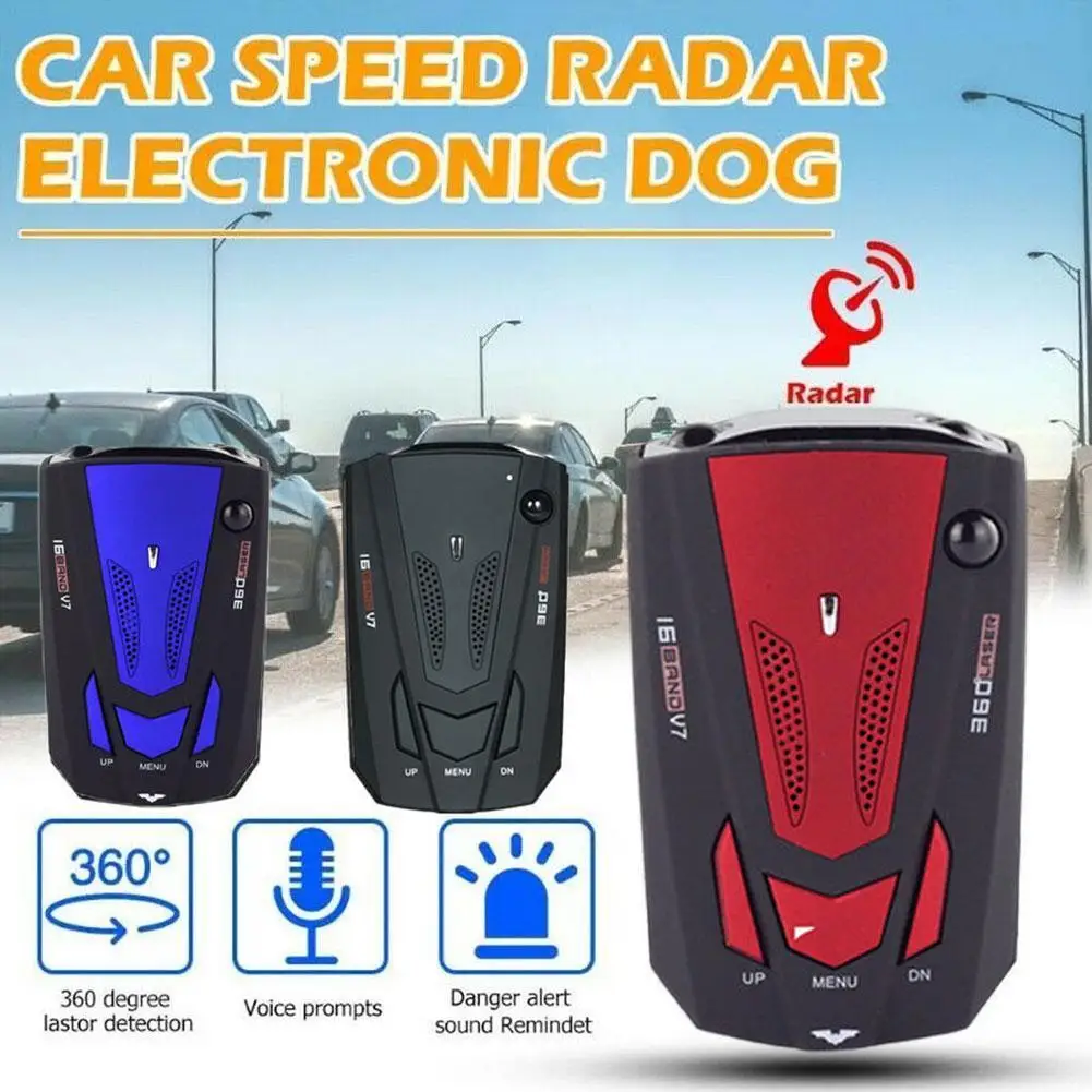 2022 Car Radar English Russian Auto 360 Degree Vehicle V7 Speed Voice Alert Alarm Warning 16 Band LED Display
2022 Car Radar English Russian Auto 360 Degree Vehicle V7 Speed Voice Alert Alarm Warning 16 Band LED Display