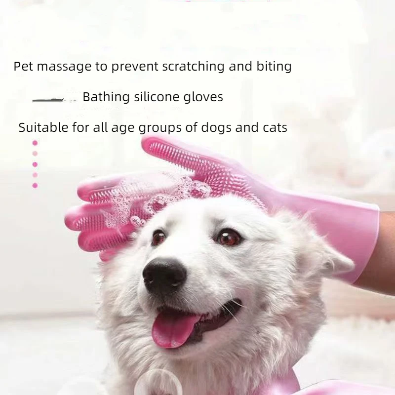 Pet Bathing Gloves, Dog, Cat Bathing Tool, Teddy Gold Hair Rubbing Bath Massage Brush, Thickened Anti scratch and Anti bite
Pet Bathing Gloves, Dog, Cat Bathing Tool, Teddy Gold Hair Rubbing Bath Massage Brush, Thickened Anti scratch and Anti bite