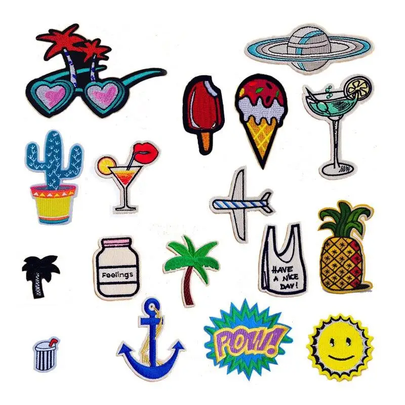 1PCs Mixed Patches For Clothing Iron On Embroidered Appliques DIY Apparel Accessories Patches For Clothing Fabric Badges
1PCs Mixed Patches For Clothing Iron On Embroidered Appliques DIY Apparel Accessories Patches For Clothing Fabric Badges