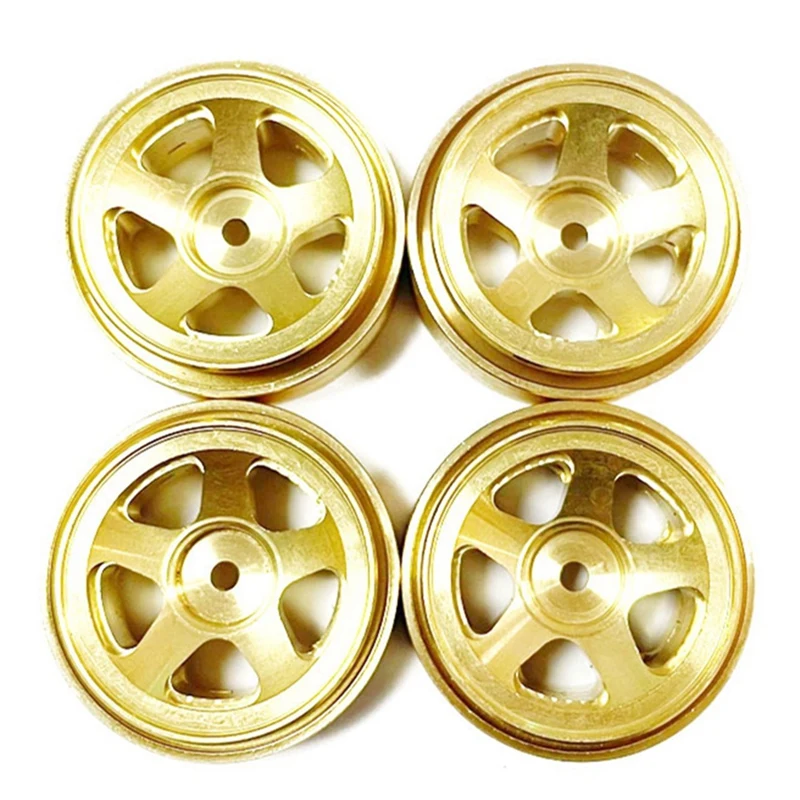 4PCS Brass 1.0 Beadlock Wheel Rim Wheel Hub Counterweight For Axial SCX24 1/24 RC Crawler Car Upgrades Parts
4PCS Brass 1.0 Beadlock Wheel Rim Wheel Hub Counterweight For Axial SCX24 1/24 RC Crawler Car Upgrades Parts