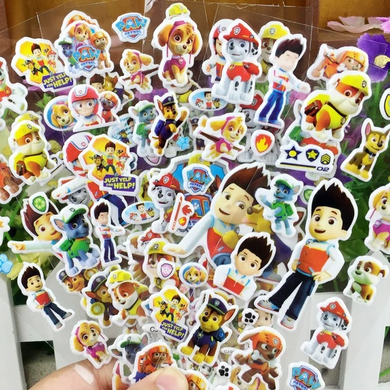 5pcs Paw Patrol Toy Stickers PVC Kids 3D Anime Action Figure Cartoon Tattoo Bubble Paste Thick Reward Stickers Kids Gifts
5pcs Paw Patrol Toy Stickers PVC Kids 3D Anime Action Figure Cartoon Tattoo Bubble Paste Thick Reward Stickers Kids Gifts