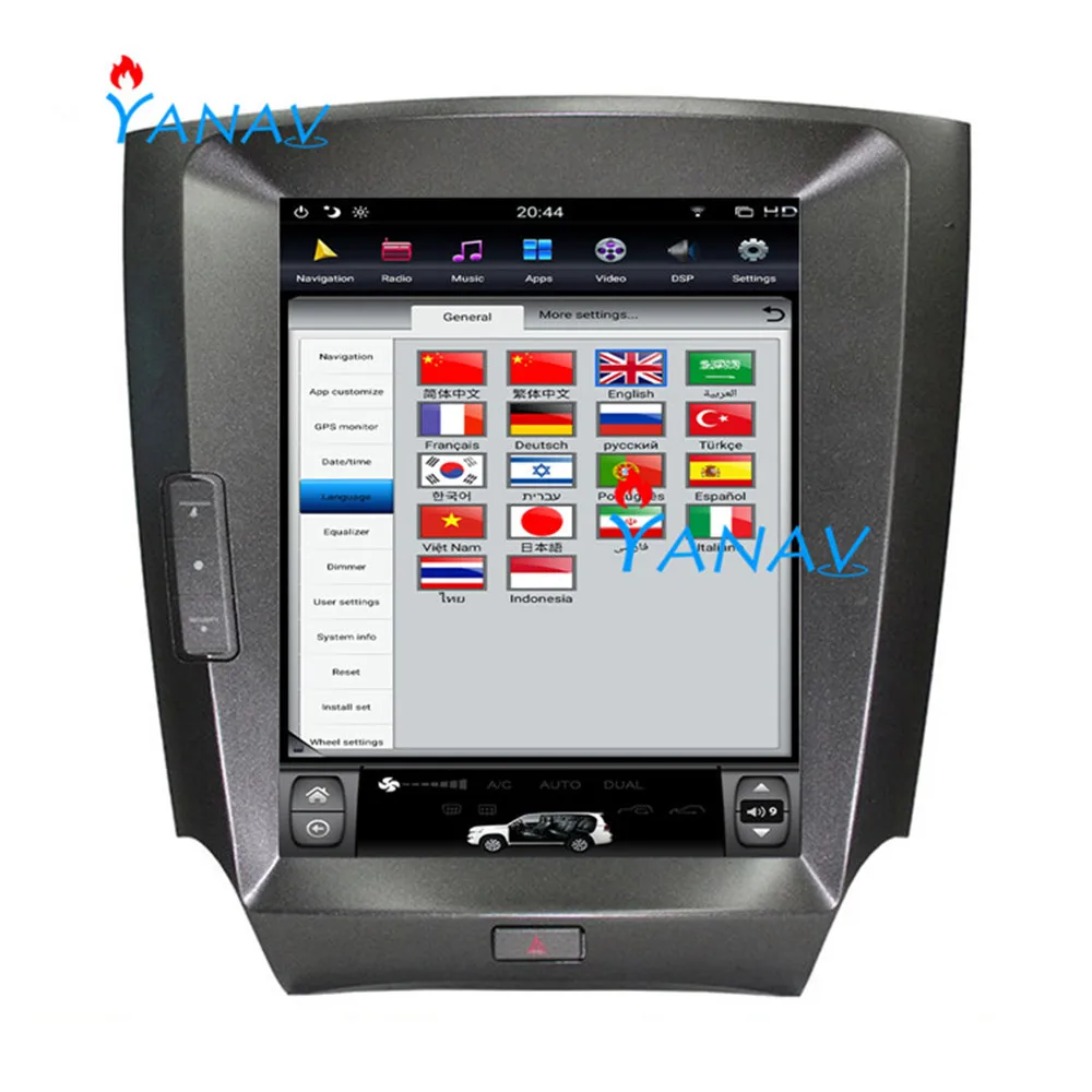Головное устройство с GPS-навигацией для LEXUS IS200/IS250/IS300/IS350 2006-2012 12,1 "tesla style android 6 core, мультимедийный плеер Radi
Головное устройство с GPS-навигацией для LEXUS IS200/IS250/IS300/IS350 2006-2012 12,1 "tesla style android 6 core, мультимедийный плеер Radi