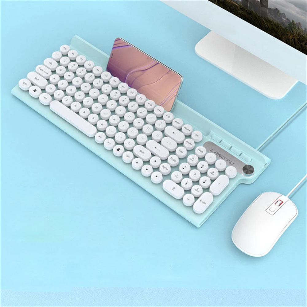 RYRA 102 Keys Wired Keyboard And Mouse Set Silent USB Keyboard And 6 Keys Mouse Kit PC Laptop LED Gamer Key Panel Office Wired
RYRA 102 Keys Wired Keyboard And Mouse Set Silent USB Keyboard And 6 Keys Mouse Kit PC Laptop LED Gamer Key Panel Office Wired