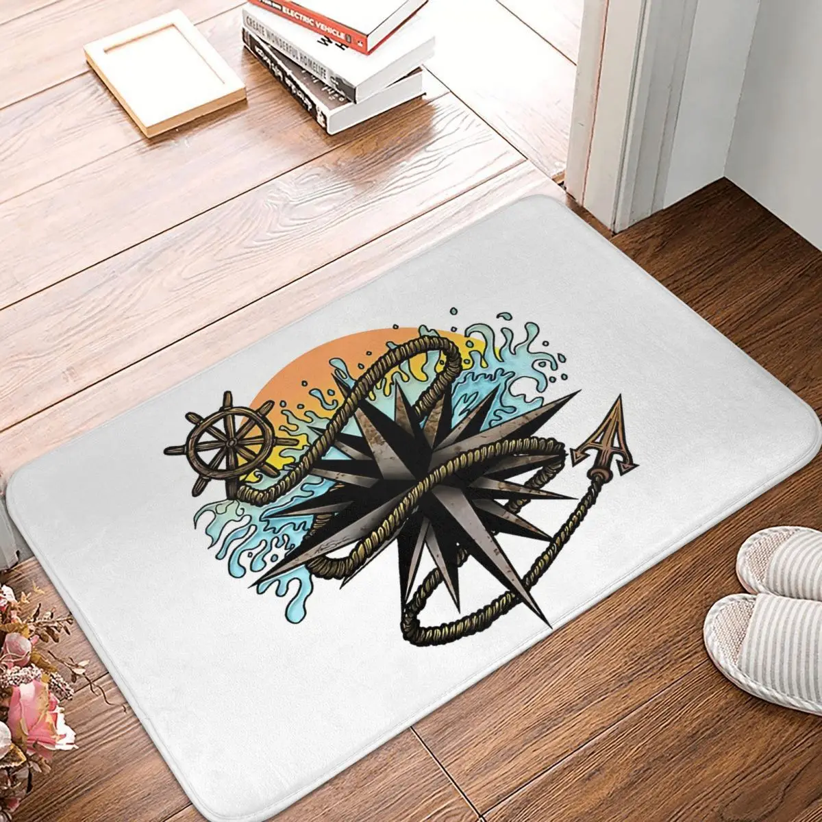 Anchor Bath Mat Nautical Splash Doormat Kitchen Carpet Entrance Door Rug Home Decor
Anchor Bath Mat Nautical Splash Doormat Kitchen Carpet Entrance Door Rug Home Decor