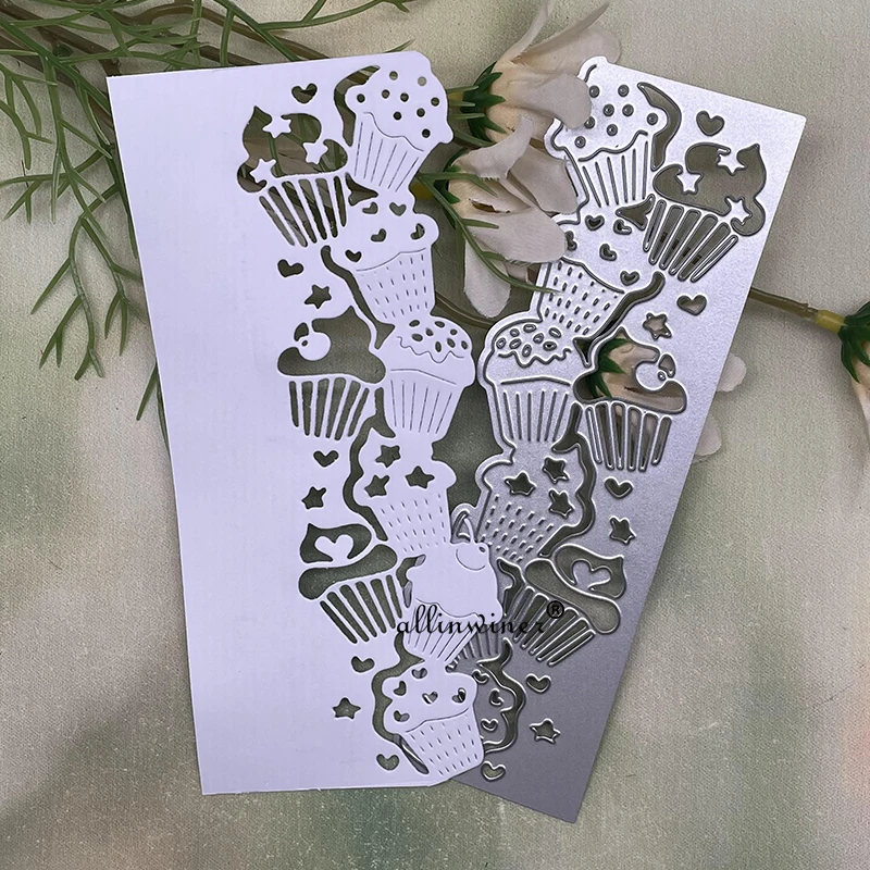 New Cake ice cream edge frame DIY Craft Metal Cutting Die Scrapbook Embossed Paper Card Album Craft Template Stencil Die
New Cake ice cream edge frame DIY Craft Metal Cutting Die Scrapbook Embossed Paper Card Album Craft Template Stencil Die