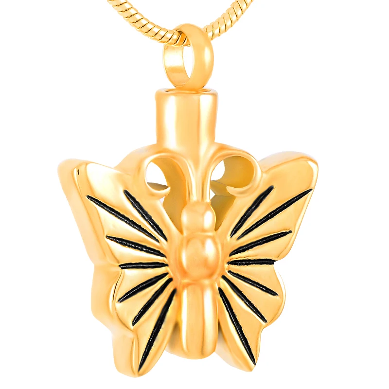 Stainless Steel Necklace For Women Butterfly Shape Pendant Gold Plated Pendant Cremation Ash Jewelry Engagement Necklace
Stainless Steel Necklace For Women Butterfly Shape Pendant Gold Plated Pendant Cremation Ash Jewelry Engagement Necklace