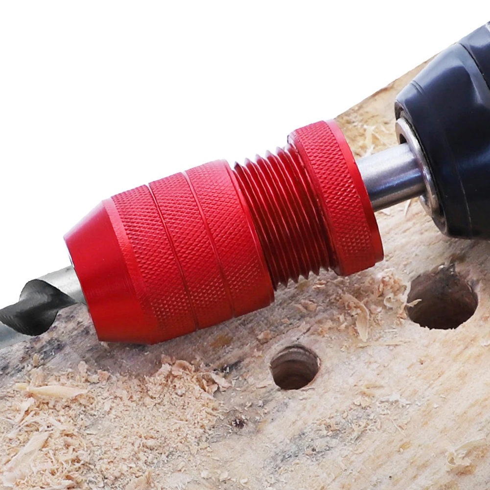Adjustable 8-12.7mm Woodworking Drill Locator Aluminum Alloy Twist Drill Bit Depth Stop Ring Positioner Hand Tools
Adjustable 8-12.7mm Woodworking Drill Locator Aluminum Alloy Twist Drill Bit Depth Stop Ring Positioner Hand Tools