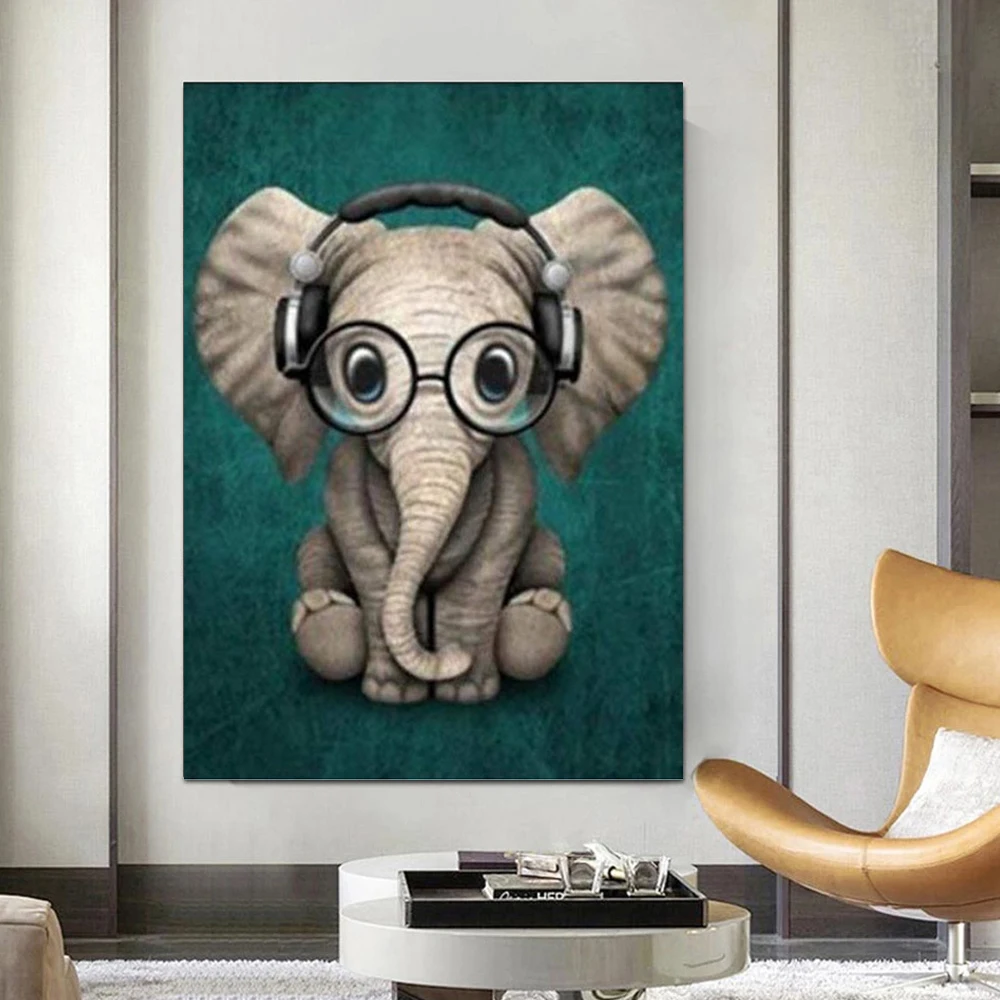 5D Diamond Painting Elephant Glasses Diamond Mosaic Full Drill Cross Stitch Kit Rhinestone Embroidery Home Decor
5D Diamond Painting Elephant Glasses Diamond Mosaic Full Drill Cross Stitch Kit Rhinestone Embroidery Home Decor