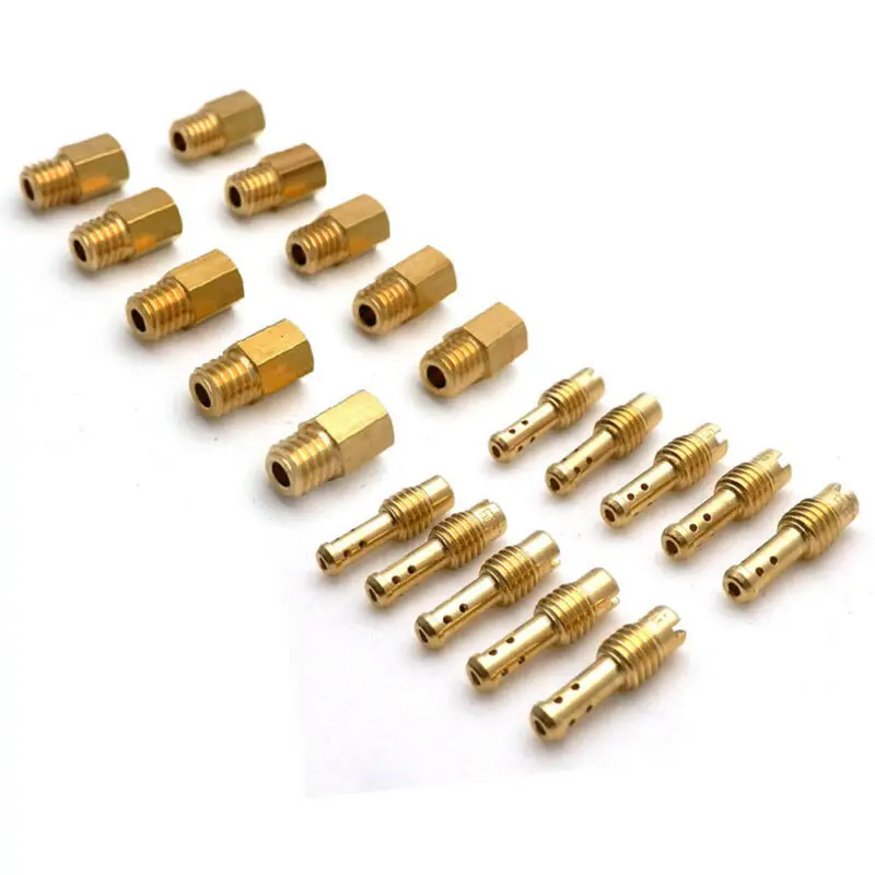 Accessories Durable Fine High Quality Hot Universal Carburetor nozzle 10x Hex Type Main Jets 10x TMS Pilot Jets
Accessories Durable Fine High Quality Hot Universal Carburetor nozzle 10x Hex Type Main Jets 10x TMS Pilot Jets