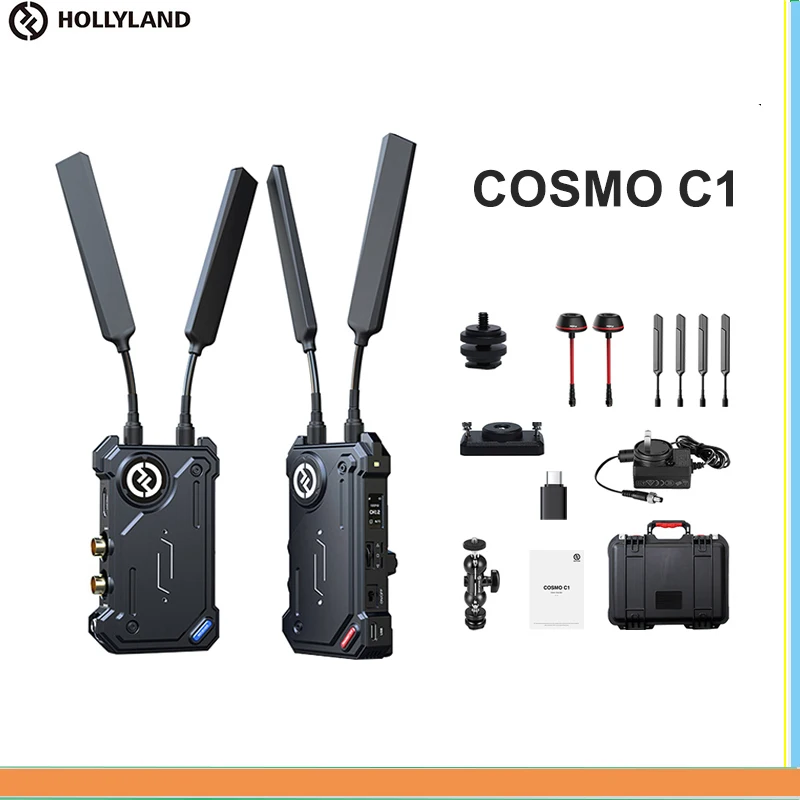 Hollyland Cosmo C1 Professional Wireless Video Transmitter SDI Interface For Film Production Sporting Events Video Transmitter
Hollyland Cosmo C1 Professional Wireless Video Transmitter SDI Interface For Film Production Sporting Events Video Transmitter