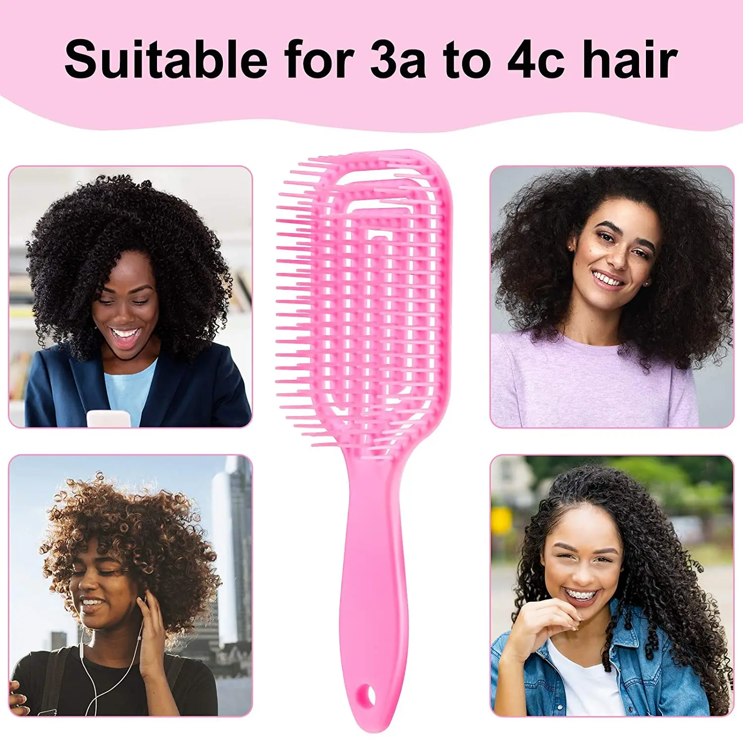 Расческа для волос Антистатическая щетка для влажных и вьющихся волос Женский массажный гребень для кожи головы снижение усталости уход за...
Расческа для волос Антистатическая щетка для влажных и вьющихся волос Женский массажный гребень для кожи головы снижение усталости уход за...