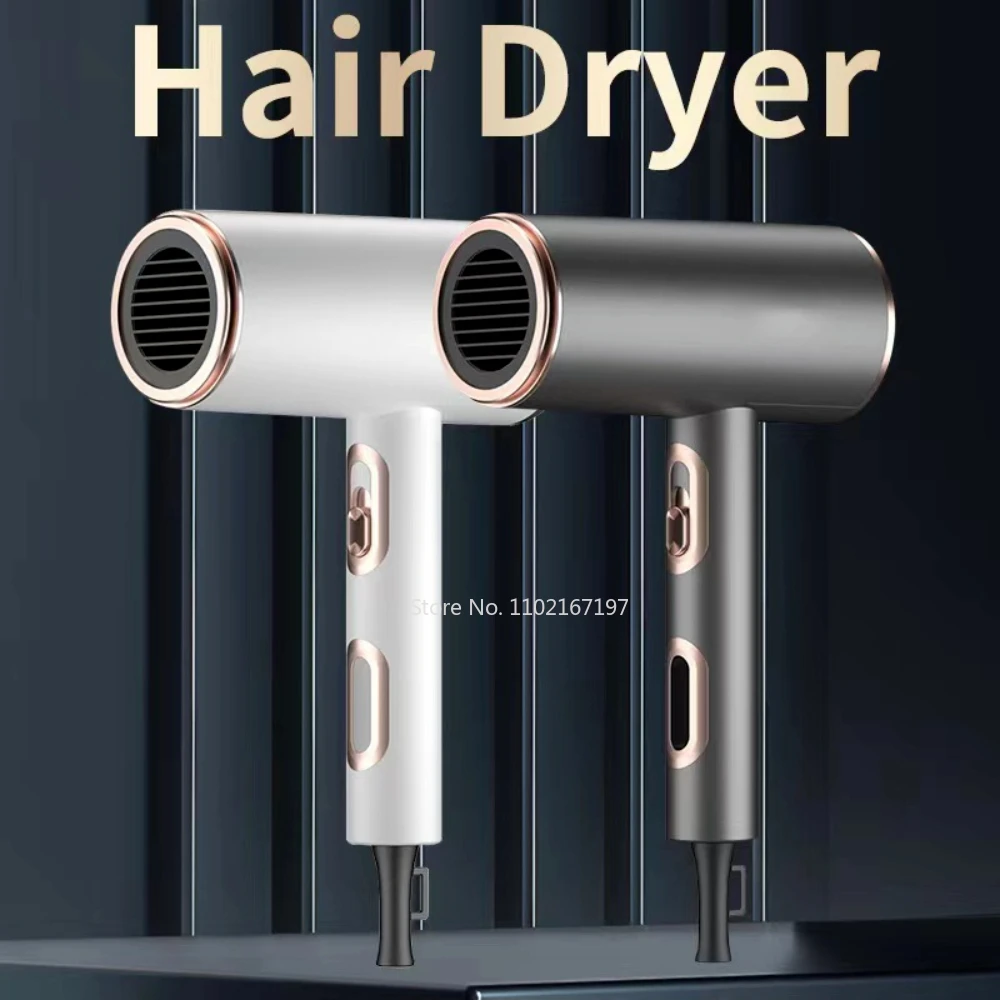 

220V Professional Strong Hair Dryer Household Negative Ion Fast Drying High-power Electric Hair Dryers Home Salon Hairdressing