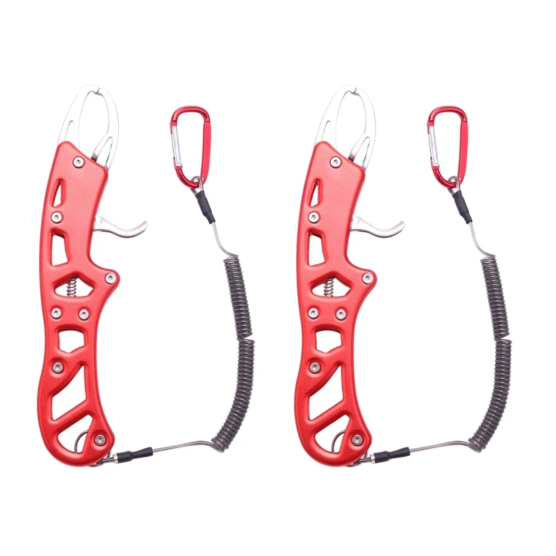 2X Sale Fishing Tackle Set Aluminium Alloy Fish Lip Grip Fish Control With Multifunction Pliers Equipment For Fishing
2X Sale Fishing Tackle Set Aluminium Alloy Fish Lip Grip Fish Control With Multifunction Pliers Equipment For Fishing