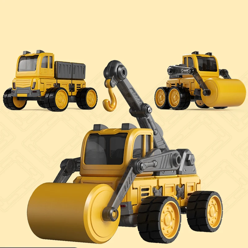 Magnetic Assembly Variety Engineering Vehicle Programming Puzzle RC Truck Excavator Crane Boy Toys Children's Day Birthday Gifts
Magnetic Assembly Variety Engineering Vehicle Programming Puzzle RC Truck Excavator Crane Boy Toys Children's Day Birthday Gifts