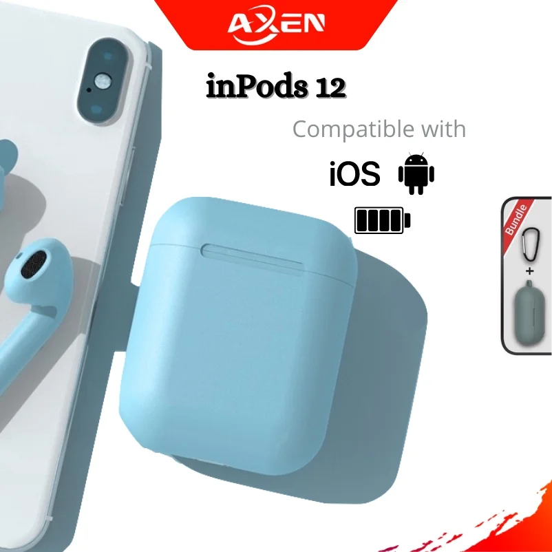 inpods 12 Macaron Bluetooth Earphone | True Wireless EarBuds 5.0 | Sports Headset | Wireless Earphones Earbuds
inpods 12 Macaron Bluetooth Earphone | True Wireless EarBuds 5.0 | Sports Headset | Wireless Earphones Earbuds