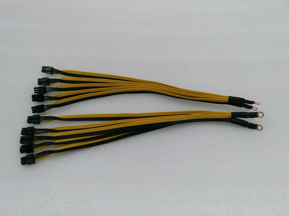 Miner PSU Cable 6Pin Connectors Sever Power Supply Cable PCIe Express For Bitmain Antminer S9 B7 Z9 Z11 T2T T3 A9 A8 M3
Miner PSU Cable 6Pin Connectors Sever Power Supply Cable PCIe Express For Bitmain Antminer S9 B7 Z9 Z11 T2T T3 A9 A8 M3
