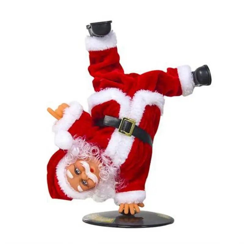 Electric Handstand Dancing Santa Claus Toy Inverted Santa Doll With Music Christmas Ornament New Year 2022 Christmas Gift
Electric Handstand Dancing Santa Claus Toy Inverted Santa Doll With Music Christmas Ornament New Year 2022 Christmas Gift