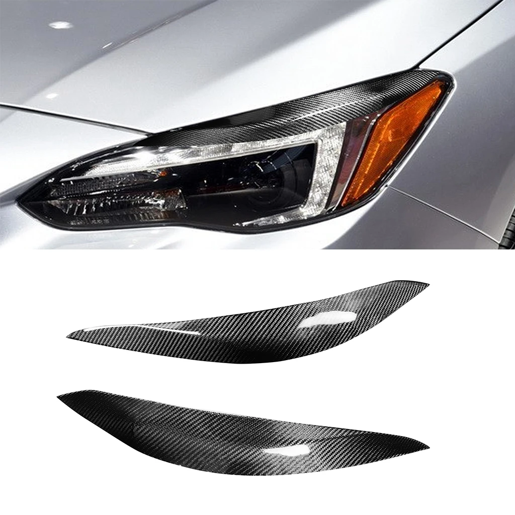 1pair Real Carbon Fiber Car Headlights Eyebrow Eyelids Trim Cover For Subaru Impreza 2015 2016 2017 2018 2019 Car Accessories
1pair Real Carbon Fiber Car Headlights Eyebrow Eyelids Trim Cover For Subaru Impreza 2015 2016 2017 2018 2019 Car Accessories