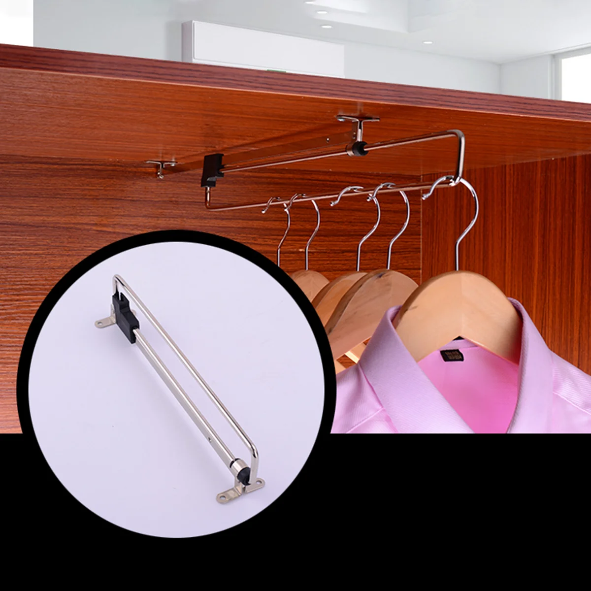 Rail Wardrobe Clothes Hanging Hanger Rodbar Closet Adjustable Coat Out Retractable Rails Extendableracks Down Wall Tie Rack
Rail Wardrobe Clothes Hanging Hanger Rodbar Closet Adjustable Coat Out Retractable Rails Extendableracks Down Wall Tie Rack