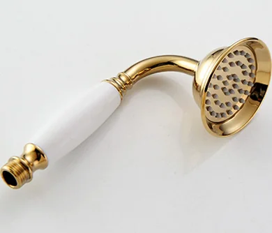 Розничная и оптовая продажа, твердая медь, позолоченный ручной душ, роскошная насадка для ванной комнаты с керамикой YT-5191-G
Розничная и оптовая продажа, твердая медь, позолоченный ручной душ, роскошная насадка для ванной комнаты с керамикой YT-5191-G
