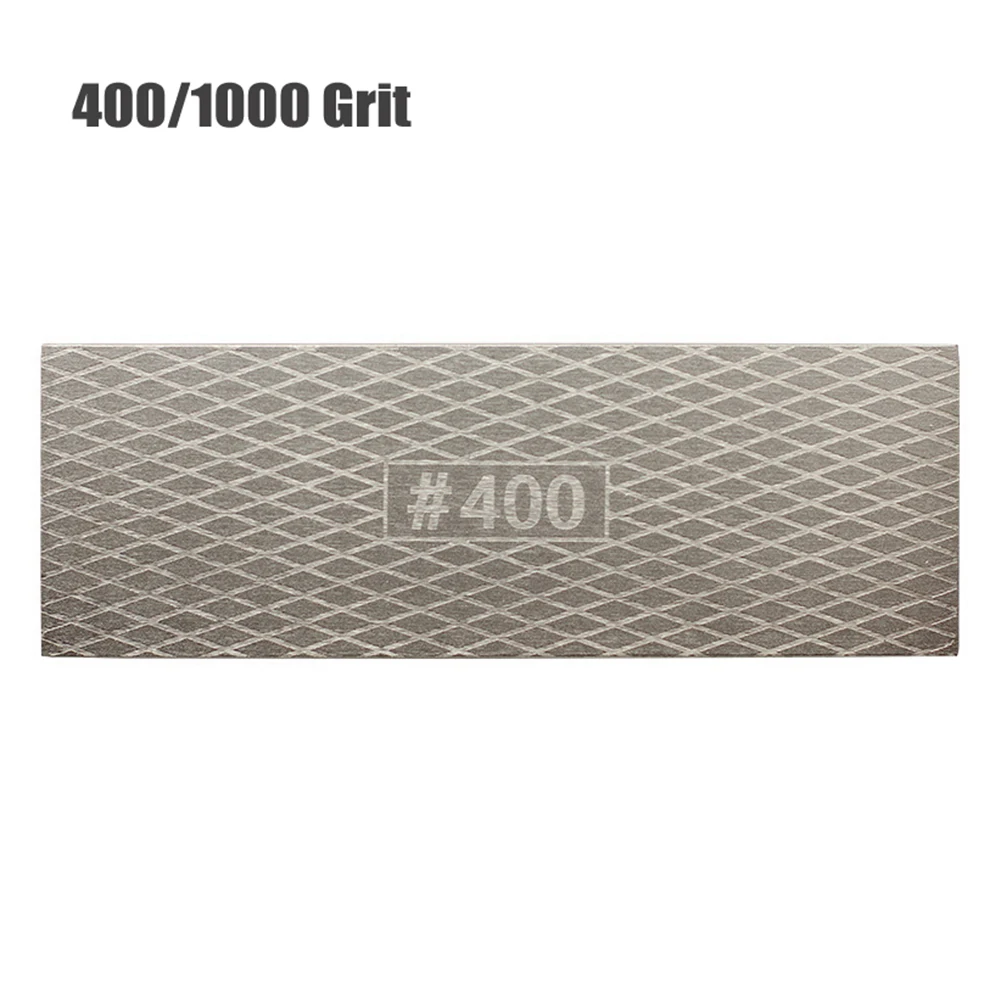 1pcs Silver Double Side Diamond Sharpener 160-600Grit 400-1000Grit For Sharpen Knives Scissors Grinding Abrasive Tools
1pcs Silver Double Side Diamond Sharpener 160-600Grit 400-1000Grit For Sharpen Knives Scissors Grinding Abrasive Tools