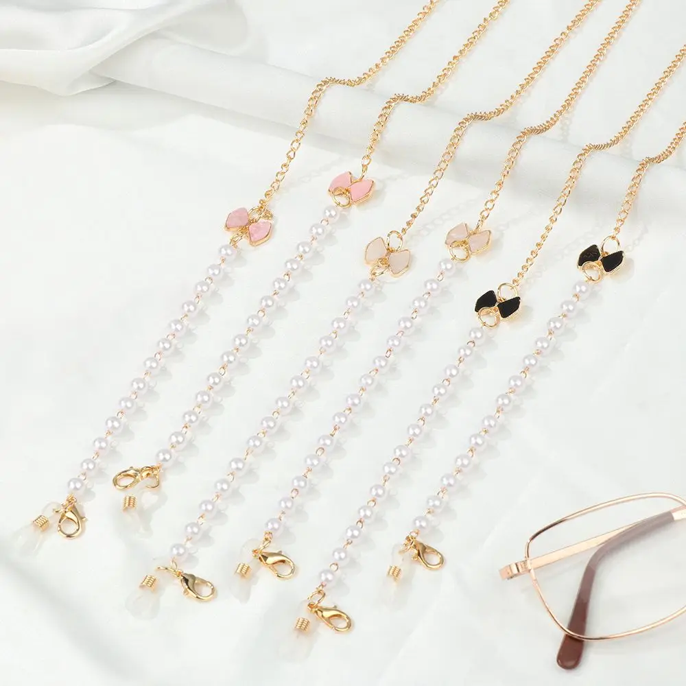 Handmade Pearl Necklace Anti-lost Metal Eyeglasses Holder Mask Hang Rope Glasses Chain Crystal Beaded Chain
Handmade Pearl Necklace Anti-lost Metal Eyeglasses Holder Mask Hang Rope Glasses Chain Crystal Beaded Chain