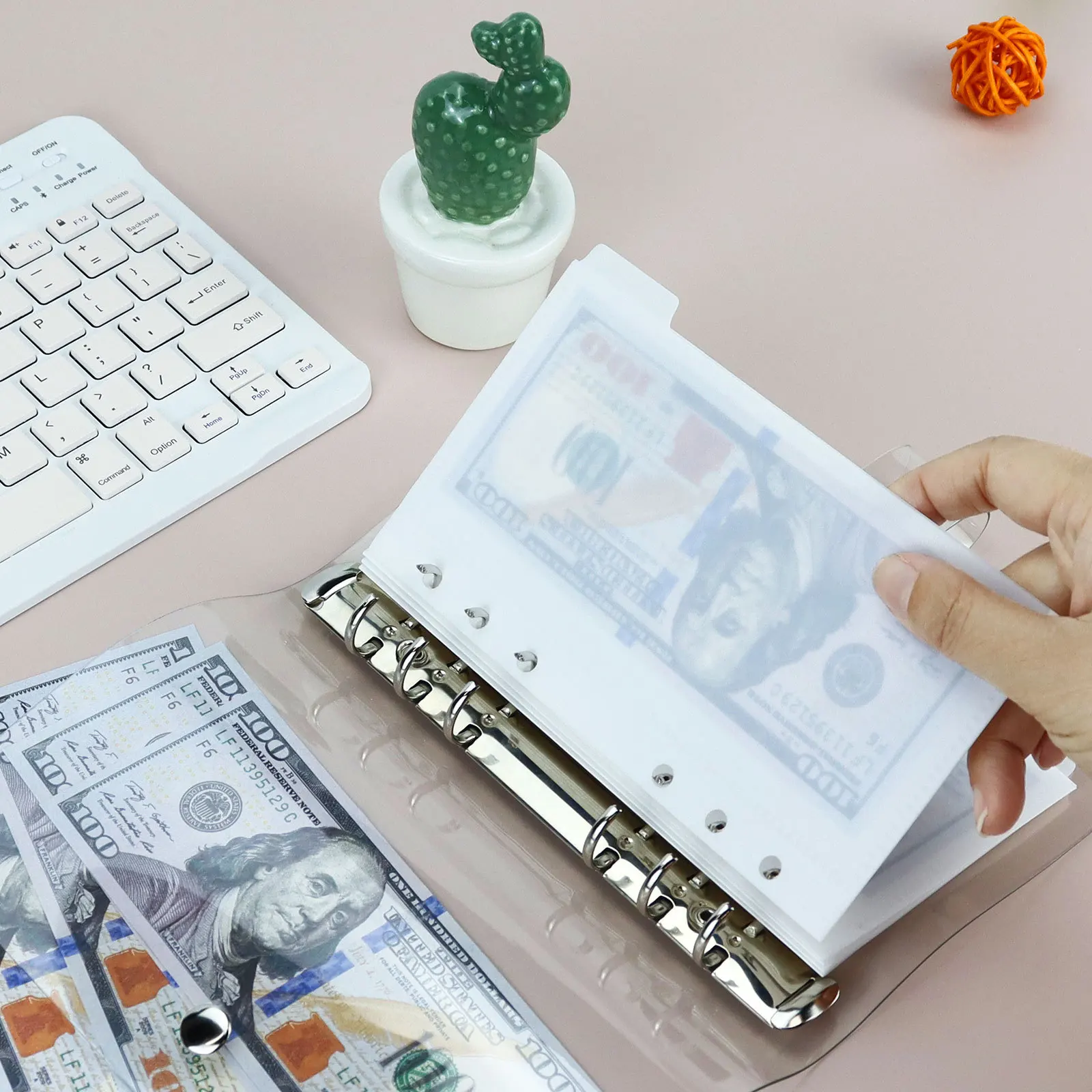 6-ring Pockets Binder Binder 5pcswhite Zipper Page Bag Leaf Divider Notebook Waterproof For Folders Filing Document
6-ring Pockets Binder Binder 5pcswhite Zipper Page Bag Leaf Divider Notebook Waterproof For Folders Filing Document