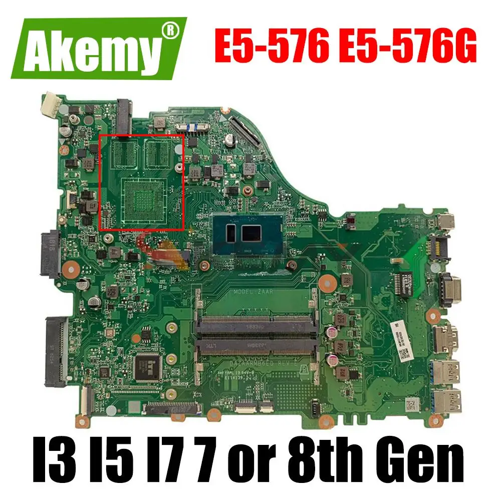 E5-576 DAZAARMB6E0 motherboard for ACER ASPIRE E5-576 E5-576G DAZAARMB6E0 ZAAR laptop motherboard mainboard W/ I3 I5 I7 CPU UMA
E5-576 DAZAARMB6E0 motherboard for ACER ASPIRE E5-576 E5-576G DAZAARMB6E0 ZAAR laptop motherboard mainboard W/ I3 I5 I7 CPU UMA