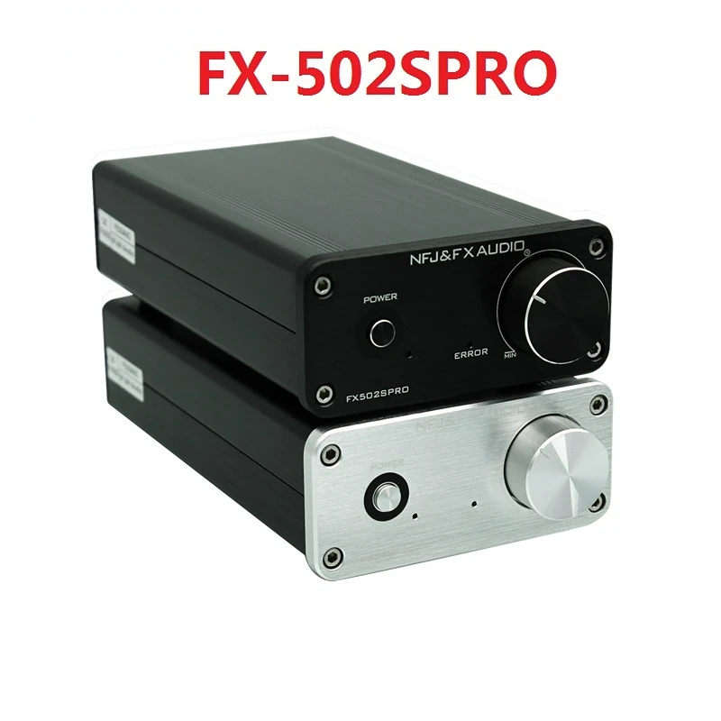 

2020 FX-Audio New FX-502SPRO HiFi 2.0 Full Digital Audio Amplifier Adopting TPA3250+NE5532 70W*2 DC24V/4A Power Adapter Optional