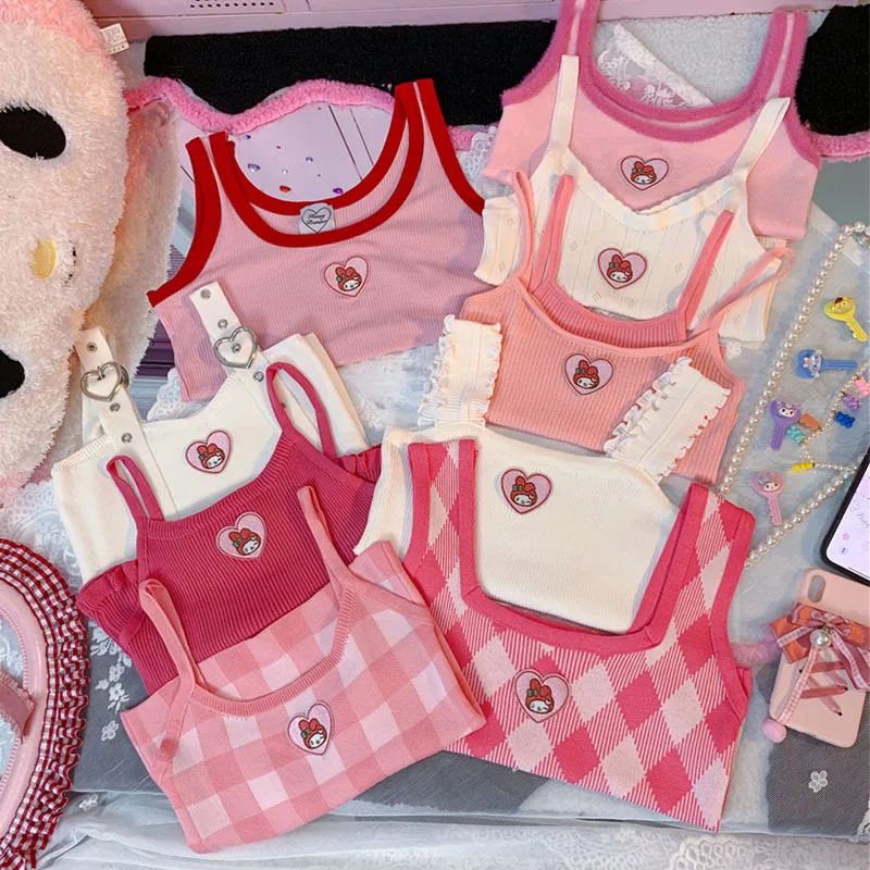 My Melody Sanrio Плюшевые Милые Мультяшные плюшевые кавайные вышитые Лифчики нижнее белье Топ аниме плюшевые игрушки для девочек подарок на день рождения
My Melody Sanrio Плюшевые Милые Мультяшные плюшевые кавайные вышитые Лифчики нижнее белье Топ аниме плюшевые игрушки для девочек подарок на день рождения
