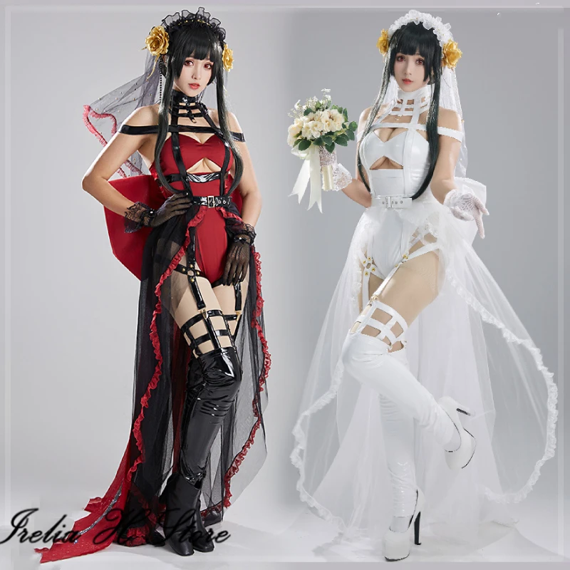 Irelia H Store SPY×FAMILY Yor Forger Cosplay Costume Fanart Yor Forger Bride White dress female Anime Halloween Costumes women
Irelia H Store SPY×FAMILY Yor Forger Cosplay Costume Fanart Yor Forger Bride White dress female Anime Halloween Costumes women
