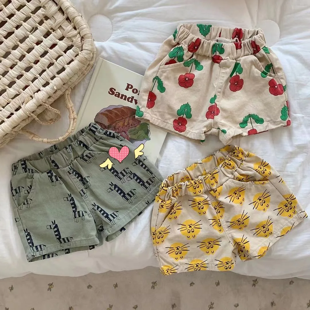 Boys Girls Cotton Shorts Hot Pants Summer New Children's Clothing Baby Half Pants Children's Sports Go Out Flower Trendy Pants
Boys Girls Cotton Shorts Hot Pants Summer New Children's Clothing Baby Half Pants Children's Sports Go Out Flower Trendy Pants