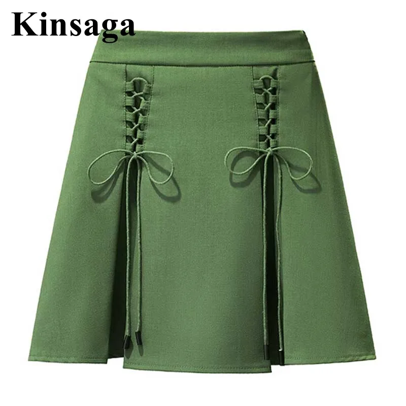 Lace Up Green A-line Mini Skirts Womens Inside Shorts 4xl Summer Korean High Elastic Waist Extreme Sexy Mini Black Micro Skirt
Lace Up Green A-line Mini Skirts Womens Inside Shorts 4xl Summer Korean High Elastic Waist Extreme Sexy Mini Black Micro Skirt