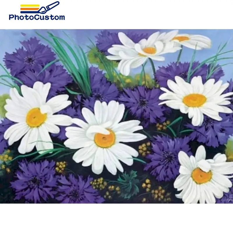 PhotoCustom Paint By Number Flower Drawing On Canvas HandPainted Painting Art Gift DIY Pictures By Number Daisy Kits Home Decor
PhotoCustom Paint By Number Flower Drawing On Canvas HandPainted Painting Art Gift DIY Pictures By Number Daisy Kits Home Decor