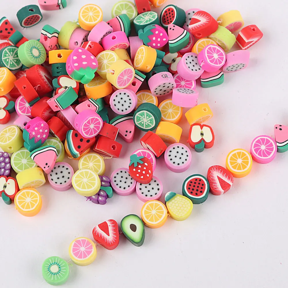 30PCS 10MM Polymer Fruit Clay Beads Animal Pentagram Cartoon for Children's Jewelry Making Diy Bracelet Decoration Accessories
30PCS 10MM Polymer Fruit Clay Beads Animal Pentagram Cartoon for Children's Jewelry Making Diy Bracelet Decoration Accessories