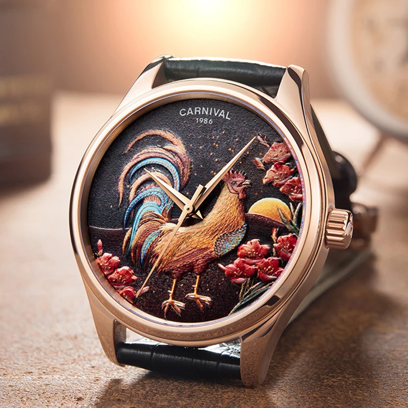 Carnival Brand Automatic Mechanical Men Wristwatches Fashion Luxury Sapphire Crystal Watch Waterproof Clock Relogio Reloj Montre
Carnival Brand Automatic Mechanical Men Wristwatches Fashion Luxury Sapphire Crystal Watch Waterproof Clock Relogio Reloj Montre