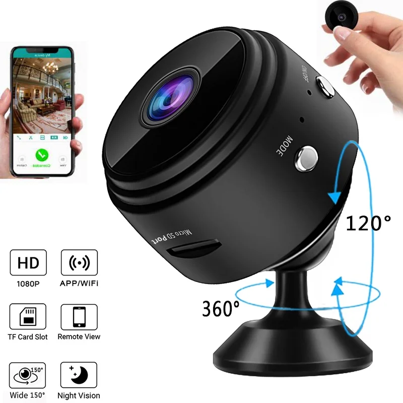 Магнитная Wi-Fi мини-камера A9 Pro, камера Full Hd, видеокамера ночного видения, инфракрасная веб-камера с защитой от влаги
Магнитная Wi-Fi мини-камера A9 Pro, камера Full Hd, видеокамера ночного видения, инфракрасная веб-камера с защитой от влаги
