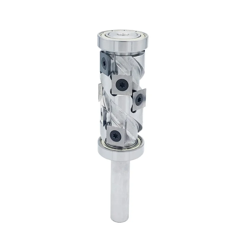 LIVTER Top And Bottom Bearing Mini Spiral Milling Cutter Carbide Insert Spoilboard Surface Planer 12.7XD30Xh55
LIVTER Top And Bottom Bearing Mini Spiral Milling Cutter Carbide Insert Spoilboard Surface Planer 12.7XD30Xh55