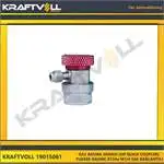 19015061 for gas discharge valve (HP QUICK COUPLER) high pressure R134a M1/4 SAE connection
19015061 for gas discharge valve (HP QUICK COUPLER) high pressure R134a M1/4 SAE connection