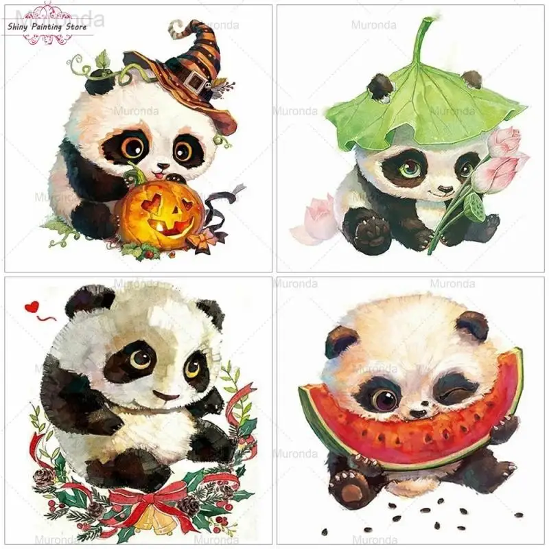 5D Diamond Painting Cartoon Panda Full Square Round Diamond DIY Diamond Embroidery Animal Picture Of Rhinestone Home Decor Gift
5D Diamond Painting Cartoon Panda Full Square Round Diamond DIY Diamond Embroidery Animal Picture Of Rhinestone Home Decor Gift
