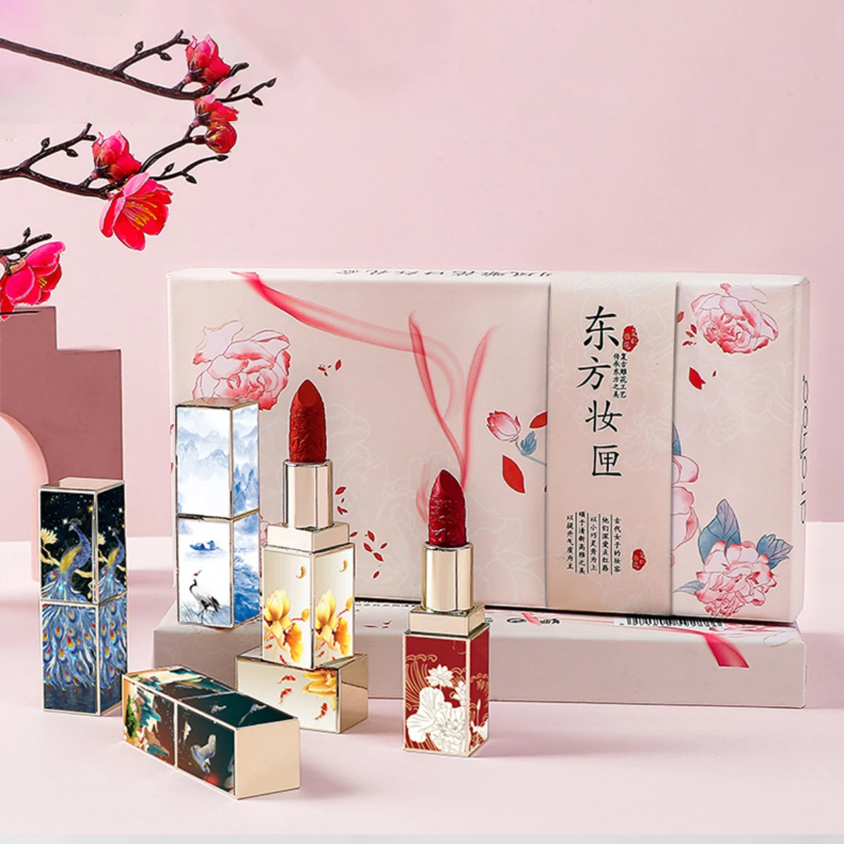 Vintage Velvet Lipstick Matte Lip Gloss Moisturizing Waterproof Long Lasting Lip Makeup Sexy Red Lip Color Ladies Cosmetic Set
Vintage Velvet Lipstick Matte Lip Gloss Moisturizing Waterproof Long Lasting Lip Makeup Sexy Red Lip Color Ladies Cosmetic Set
