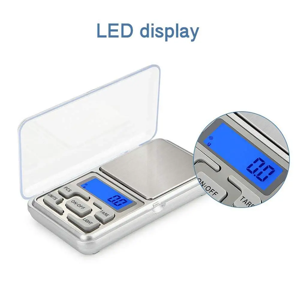 Mini Electronic Scale 0.01g Accuracy Automatic Calibration Function Digital Scales For Gold Jewelry Dropshipping
Mini Electronic Scale 0.01g Accuracy Automatic Calibration Function Digital Scales For Gold Jewelry Dropshipping