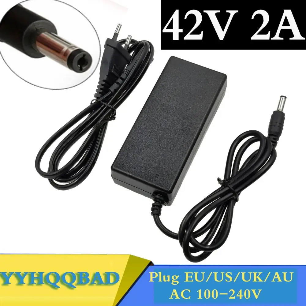 36V 2A battery charger Output 42V 2A Charger Input 100-240 VAC Lithium Li-ion Li-poly Charger For 10Series 36V Electric Bike
36V 2A battery charger Output 42V 2A Charger Input 100-240 VAC Lithium Li-ion Li-poly Charger For 10Series 36V Electric Bike