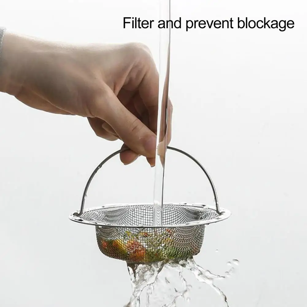 Kitchen Drain Protector Stainless Steel Durable Stainless Steel Sink Strainer with Handle Reusable for Supplies for Bathroom
Kitchen Drain Protector Stainless Steel Durable Stainless Steel Sink Strainer with Handle Reusable for Supplies for Bathroom