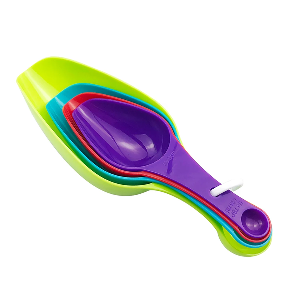 4 Pcs Kitchen Measuring Cups Spoons Flour Baking Cooking Coffee Plastic Tools 
4 Pcs Kitchen Measuring Cups Spoons Flour Baking Cooking Coffee Plastic Tools