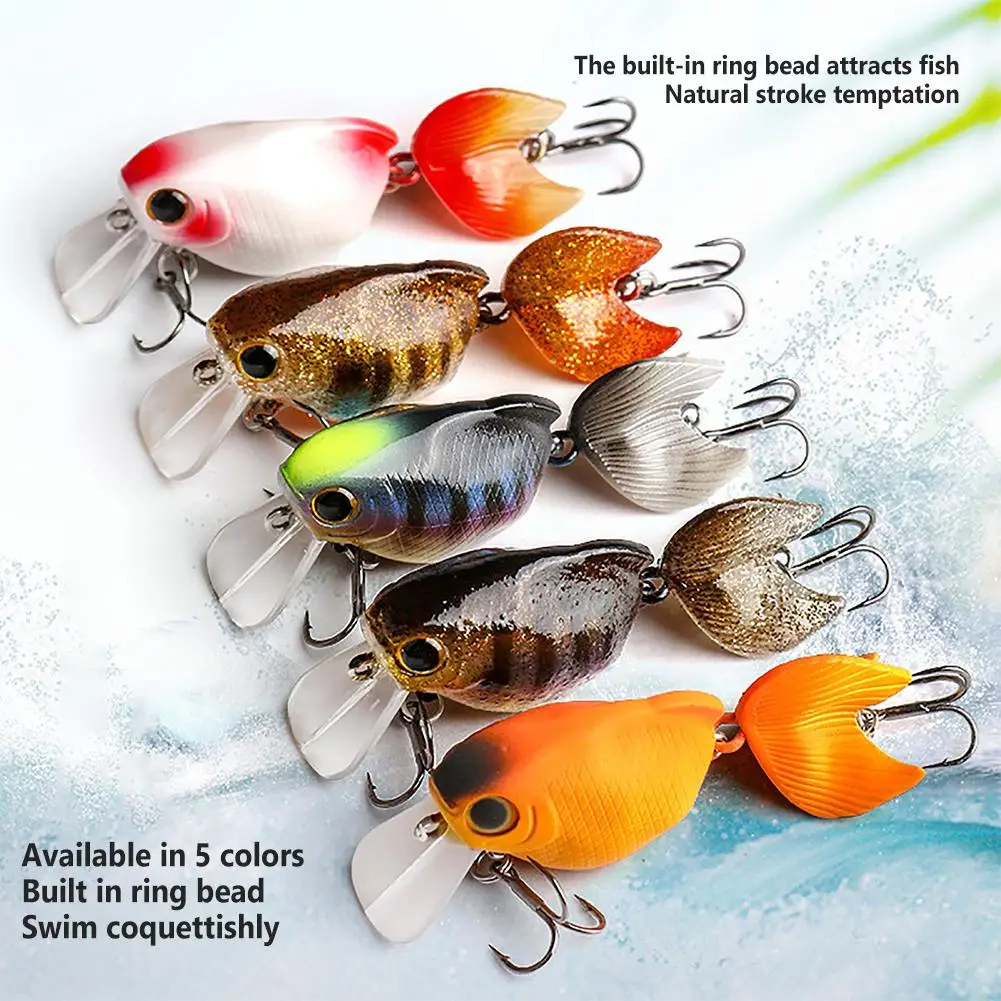 2023 Goldfish Floating Fishing Lure 6cm 7.5g Bionic 3d Fish-eye Minnow Hard Bait Fishing Tackle Accessories
2023 Goldfish Floating Fishing Lure 6cm 7.5g Bionic 3d Fish-eye Minnow Hard Bait Fishing Tackle Accessories