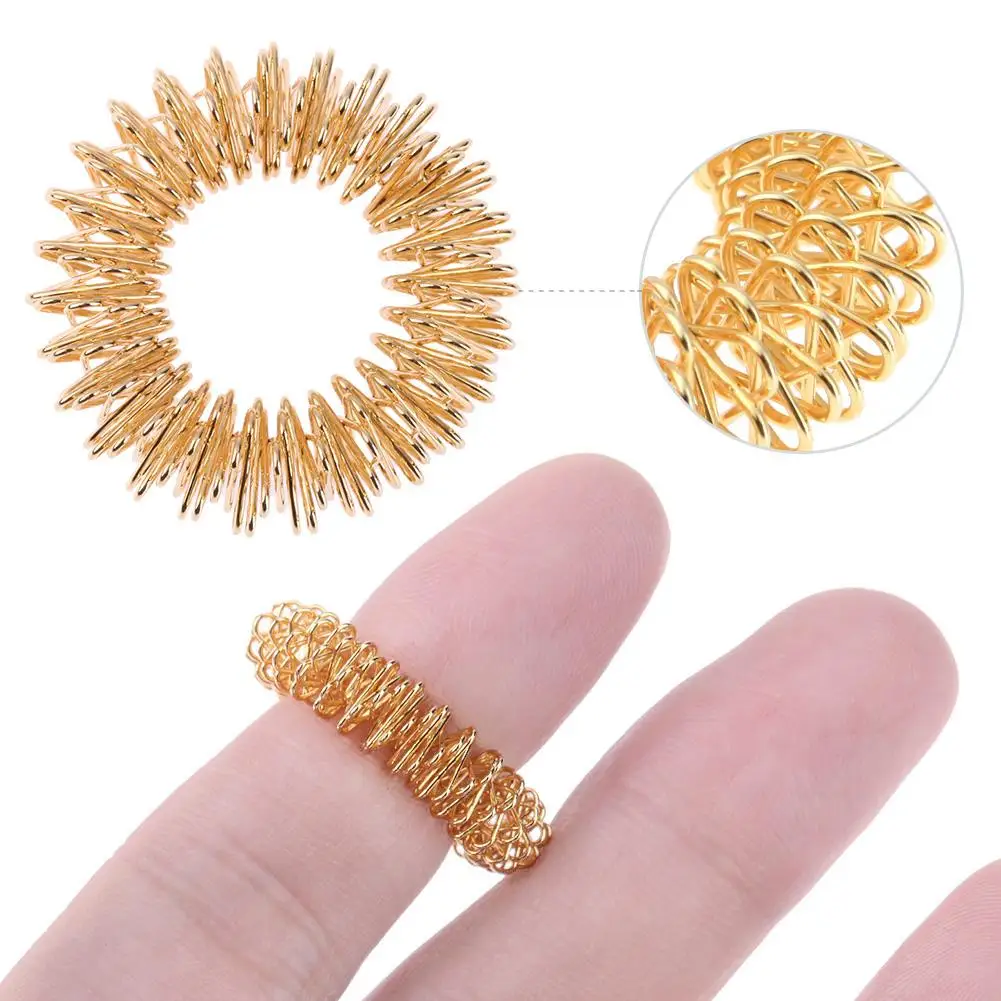 1pc Stainless Steel Finger Massage Ring Acupuncture Ring Hand Finger Massager Pain Relief Stress Health Care
1pc Stainless Steel Finger Massage Ring Acupuncture Ring Hand Finger Massager Pain Relief Stress Health Care