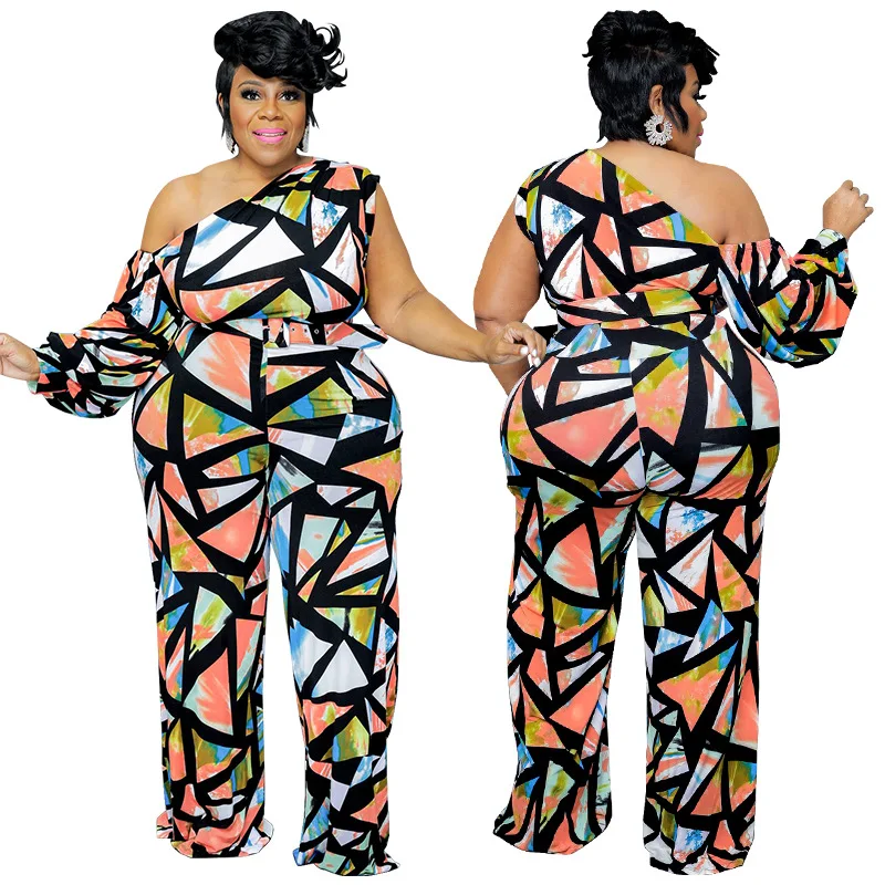 Plus Size Jumpsuits and Rompers for Women Fall Clothes Loose Long Sleeve Geometric Print Jumpsuits Pant Elegant Dropshipping
Plus Size Jumpsuits and Rompers for Women Fall Clothes Loose Long Sleeve Geometric Print Jumpsuits Pant Elegant Dropshipping