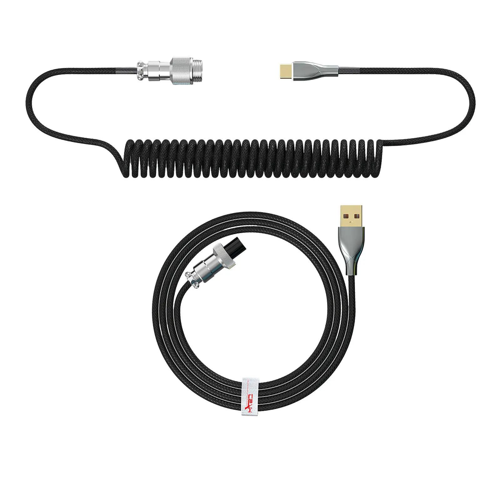 Coiled Keyboard Cable Flexible Coiled Design USB C Cable Keyboard Accessories Durable Braided Type C Cable For Gaming Mechanical
Coiled Keyboard Cable Flexible Coiled Design USB C Cable Keyboard Accessories Durable Braided Type C Cable For Gaming Mechanical